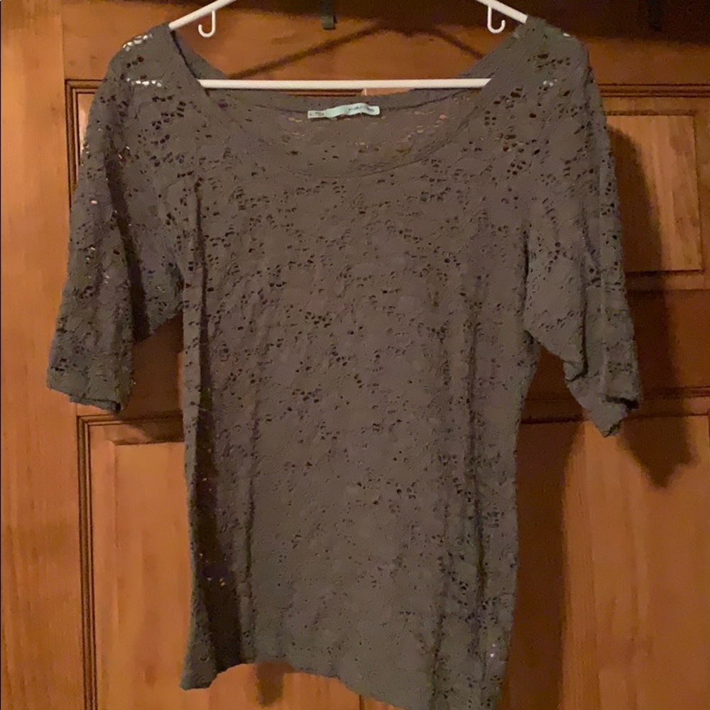 Olive green maurices shirt